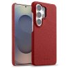 6601205461H-1 MELKCO For Samsung Galaxy S26 Ultra Case Genuine Cow Leather PC Phone Cover Magnetic Case