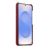 MELKCO For Samsung Galaxy S26+ Case Genuine Cow Leather PC Phone Cover Magnetic Case