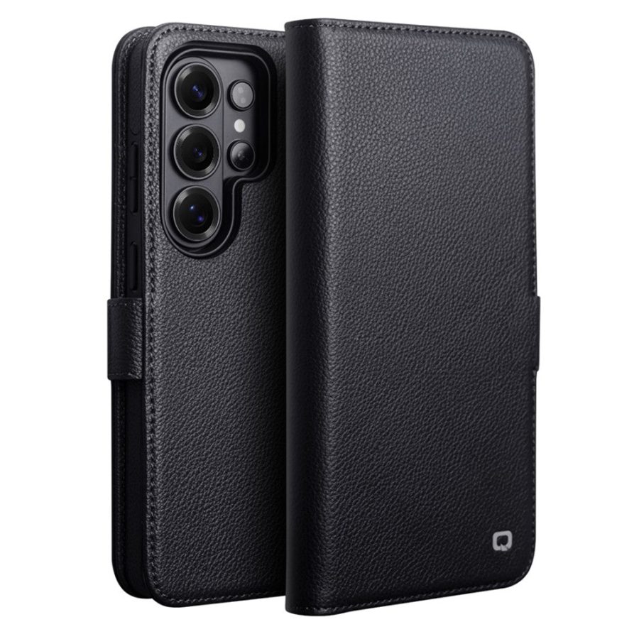 6601205638A-8_bb676432-6fdc-4e75-8e0d-468aea748eaf QIALINO For Samsung Galaxy S26 Ultra Case Detachable Magnetic Wallet Genuine Leather Flip Phone Cover