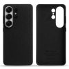 6601207161A-1 MELKCO For Samsung Galaxy S26 Ultra Magnetic Case Genuine Cow Leather - PC Phone Back Cover
