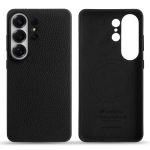 MELKCO For Samsung Galaxy S26 Ultra Magnetic Case Genuine Cow Leather - PC Phone Back Cover