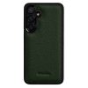 6601214250A-1 MELKCO For Samsung Galaxy S26 Case Genuine Cow Leather Coated PC Phone Cover
