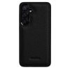 6601214250C-1 MELKCO For Samsung Galaxy S26 Case Genuine Cow Leather Coated PC Phone Cover