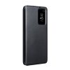6601214444A-11 QIALINO For Samsung Galaxy S26+ Wallet Case Genuine Leather Flip Phone Cover with Smart View Window With App