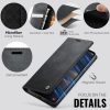 CASEME For Samsung Galaxy A27 Case RFID Blocking Wallet Calf Texture Vegan Leather Flip Cover