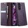 CASEME For Samsung Galaxy A27 Case RFID Blocking Wallet Calf Texture Vegan Leather Flip Cover