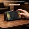 6601221856A-8 QIALINO Business Style For Samsung Galaxy S25 Ultra Case Genuine Leather Detachable 2-in-1 Wallet Flip Phone Cover with Shoulder Strap & Wrist Strap