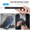 CASEME For iPhone 12 Pro / iPhone 12 Case RFID Blocking Wallet Vegan Leather Flip Cover with Magnetic Support