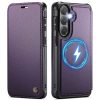 6601222838D-1 CASEME For Samsung Galaxy S23+ Case RFID Blocking Wallet Vegan Leather Flip Cover with Magnetic Support