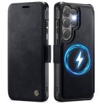 CASEME For Samsung Galaxy S23 Ultra Case RFID Blocking Wallet Vegan Leather Flip Cover with Magnetic Support
