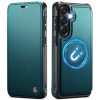 CASEME For Samsung Galaxy A56 Case RFID Blocking Wallet Vegan Leather Flip Cover with Magnetic Support
