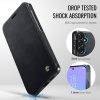 CASEME For Samsung Galaxy A57 Case RFID Blocking Wallet Vegan Leather Flip Cover with Magnetic Support