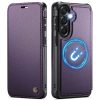 CASEME For Samsung Galaxy A57 Case RFID Blocking Wallet Vegan Leather Flip Cover with Magnetic Support