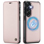 CASEME For Samsung Galaxy A57 Case RFID Blocking Wallet Vegan Leather Flip Cover with Magnetic Support