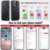 CASEME For iPhone 16 Pro Max Case RFID Blocking Wallet Vegan Leather Flip Cover with Magnetic Support