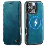 CASEME For iPhone 16 Pro Max Case RFID Blocking Wallet Vegan Leather Flip Cover with Magnetic Support