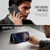 CASEME For iPhone 14 Pro Max Case RFID Blocking Wallet Vegan Leather Flip Cover with Magnetic Support