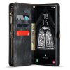 660125546A-2 CASEME For Samsung Galaxy S23 Ultra Case 2-in-1 Detachable Magnetic Zipper Wallet Vegan Leather Flip Cover
