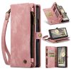 CASEME For Google Pixel Fold Case 2-in-1 Detachable Magnetic Zipper Wallet Vegan Leather Flip Cover