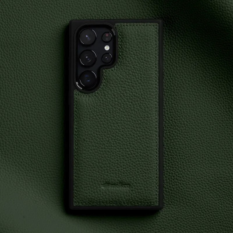 MELKCO For Samsung Galaxy S26 Ultra Case Genuine Cow Leather Coated PC Phone Cover (3) MELKCO For Samsung Galaxy S26 Ultra Case Genuine Cow Leather Coated PC Phone Cover
