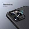 101128089A-4 NILLKIN Frosted Shield for iPhone 13 Pro Max Anti-Fingerprint Hard PC Back - Soft TPU Edge Hybrid Shockproof Cover