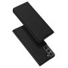 DUX DUCIS Skin Pro Series for Samsung Galaxy S21 FE PU Leather Phone Case Shell Protector with Stand Card Slot