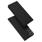 DUX DUCIS Skin Pro Series for Samsung Galaxy S21 FE PU Leather Phone Case Shell Protector with Stand Card Slot