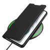 DUX DUCIS Skin Pro Series for Samsung Galaxy S21 FE PU Leather Phone Case Shell Protector with Stand Card Slot