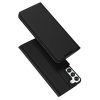 101240581A-1 DUX DUCIS Skin Pro Series for Samsung Galaxy S22 PU Leather Card Slot Flip Stand Auto Magnetic Closed Shockproof Phone Cover