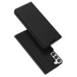 DUX DUCIS Skin Pro Series for Samsung Galaxy S22 PU Leather Card Slot Flip Stand Auto Magnetic Closed Shockproof Phone Cover