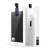 101240581A-10 DUX DUCIS Skin Pro Series for Samsung Galaxy S22 PU Leather Card Slot Flip Stand Auto Magnetic Closed Shockproof Phone Cover