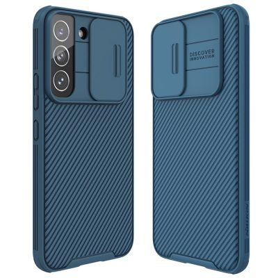 101241951C-1 NILLKIN CamShield Pro for Samsung Galaxy S22+ Protective PC - TPU Hybrid Phone Cover Case with Camera Protection Cover