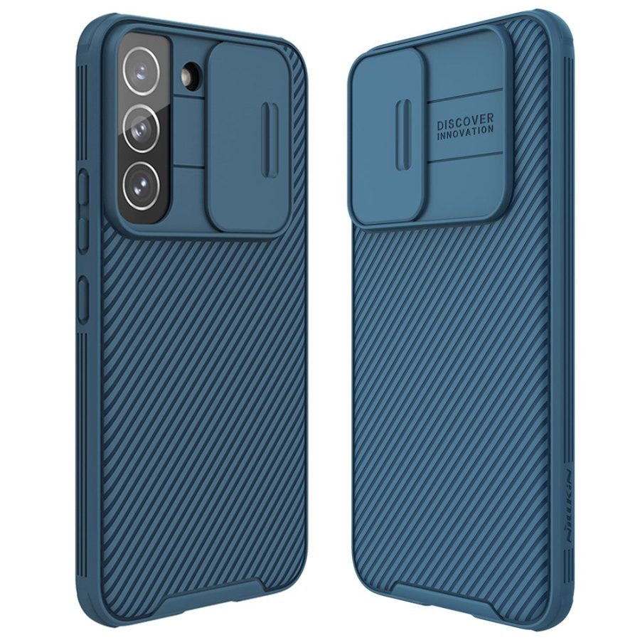 101241951C-1 NILLKIN CamShield Pro for Samsung Galaxy S22+ Protective PC - TPU Hybrid Phone Cover Case with Camera Protection Cover