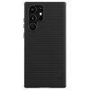 101242081A-1 NILLKIN Frosted Shield for Samsung Galaxy S22 Ultra PC Back - Soft TPU Edge Anti-fall Protective Case Cover
