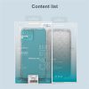 660104095A-15 NILLKIN Nature Pro Series Clear Case for iPhone 14 / iPhone 13, Anti-drop Phone Cover Hard Crystal PC Back Soft TPU Border Well Protection Cell Phone Shell