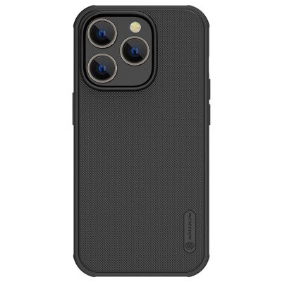 660104577A-1 NILLKIN Super Frosted Shield Pro Phone Case for iPhone 14 Pro Max Anti-scratch Matte Finish PC Back TPU Frame Hybrid Cover