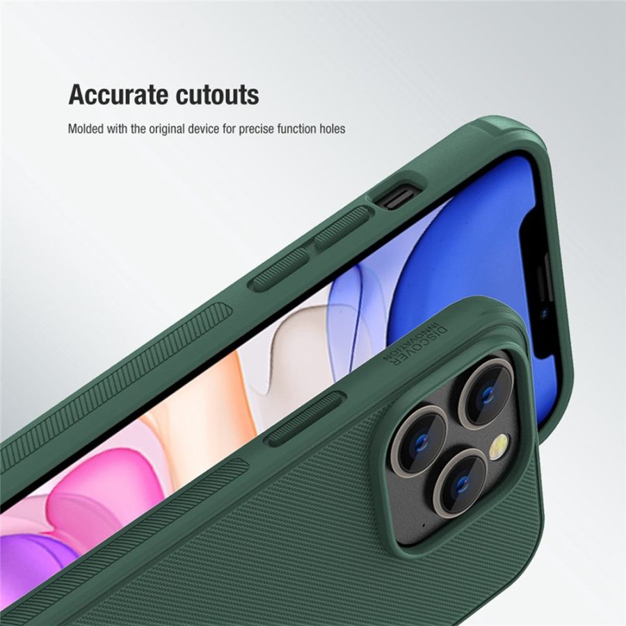 660104578D-8 NILLKIN Super Frosted Shield Pro Case for iPhone 14 Pro Matte Protective Phone Cover Matte PC - TPU Drop-proof Shell