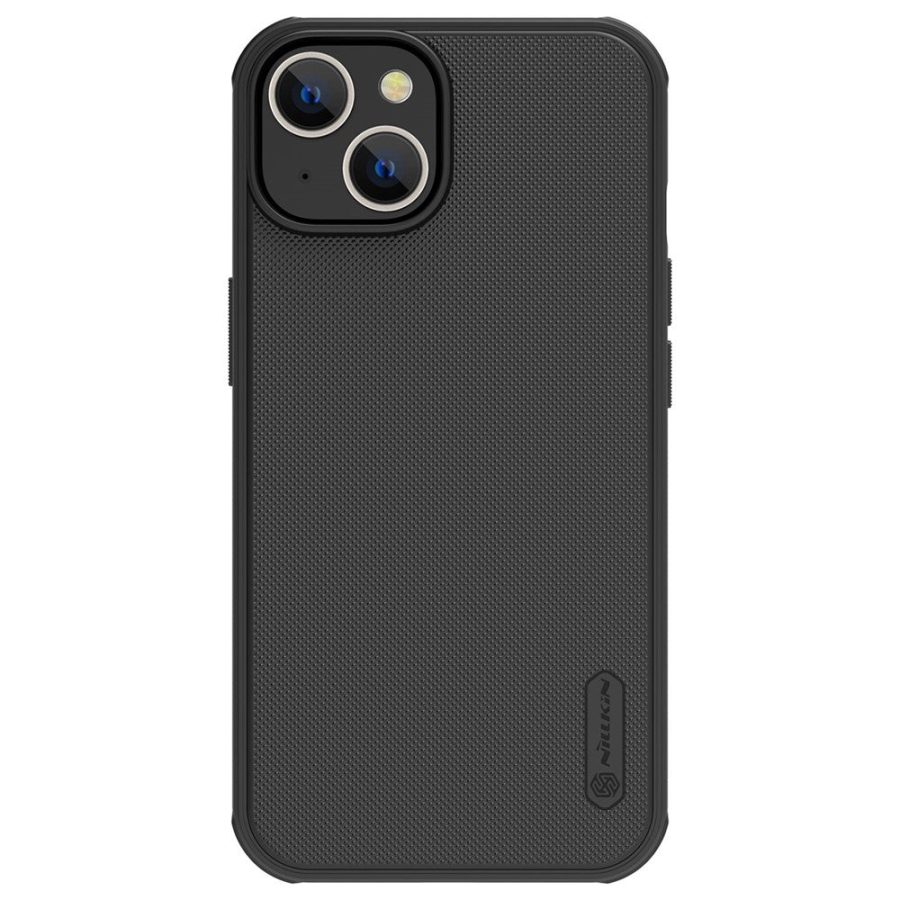 660104580A-1 NILLKIN Super Frosted Shield Pro Shockproof Phone Case for iPhone 14 / iPhone 13 PC - TPU Matte Surface Anti-drop Back Cover