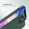 660104580A-8 NILLKIN Super Frosted Shield Pro Shockproof Phone Case for iPhone 14 / iPhone 13 PC - TPU Matte Surface Anti-drop Back Cover