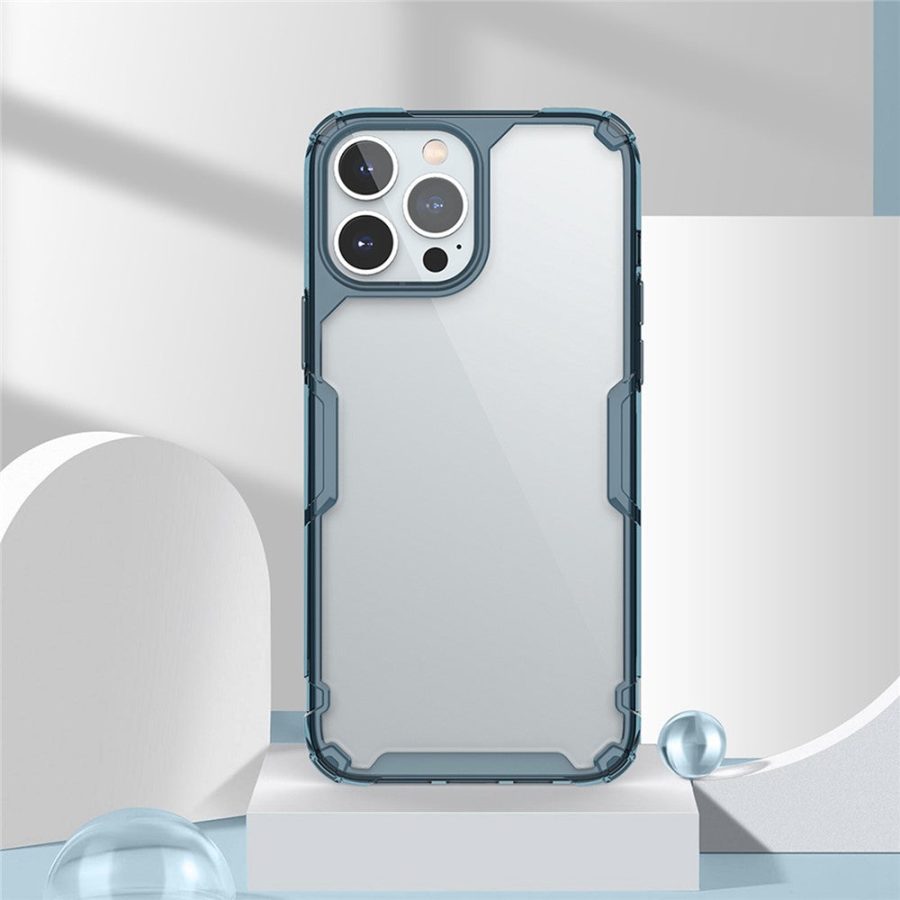 660105110A-16 NILLKIN Anti-drop Phone Case for iPhone 14 Pro Max Nature Pro Series Protective Back Cover PC - TPU Mobile Phone Shell