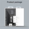 660105647A-13 NILLKIN Qin Pro Series for iPhone 14 Pro Anti-scratch Phone Case PU Leather Back Cover with Card Slot and Sliding Lens Protector