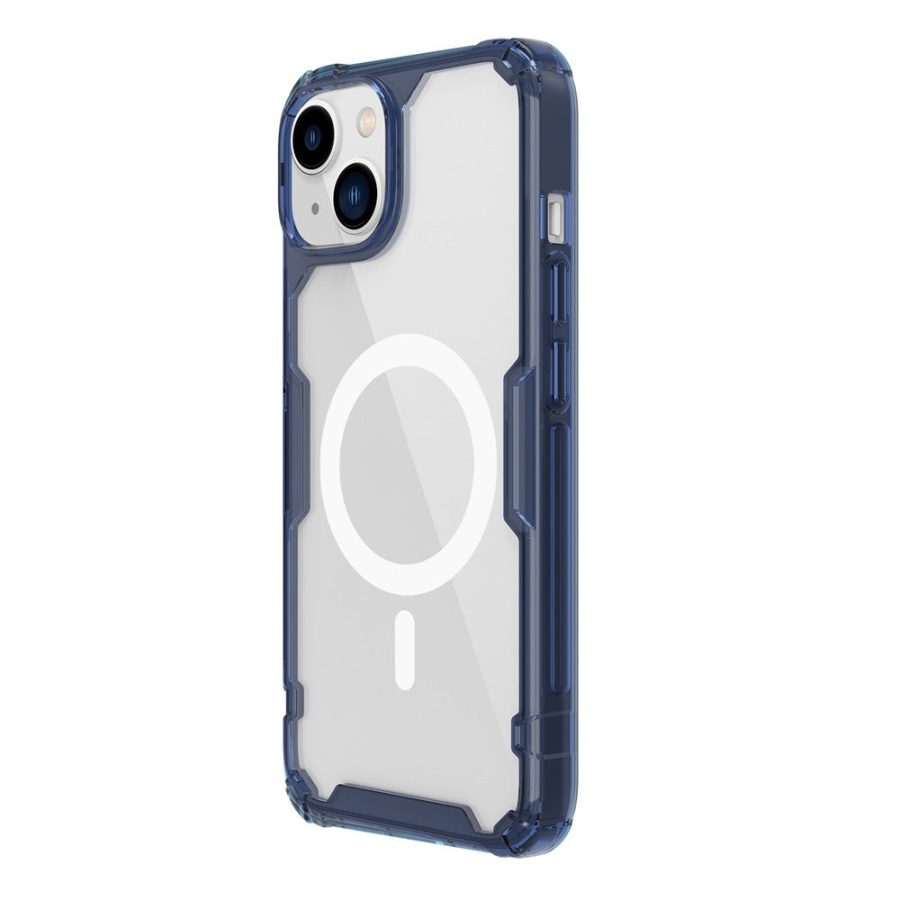 NILLKIN Nature Pro Series for iPhone 14 Plus Anti-drop Phone Case Mobile Phone Protective Back Cover Support Magnetic Wireless Charging