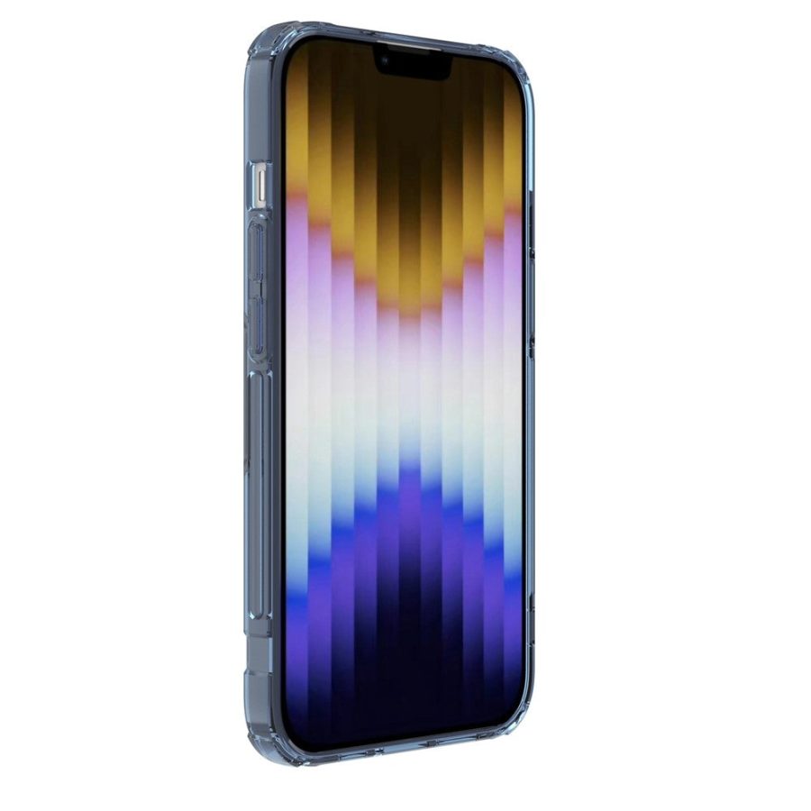 NILLKIN Nature Pro Series for iPhone 14 Plus Anti-drop Phone Case Mobile Phone Protective Back Cover Support Magnetic Wireless Charging