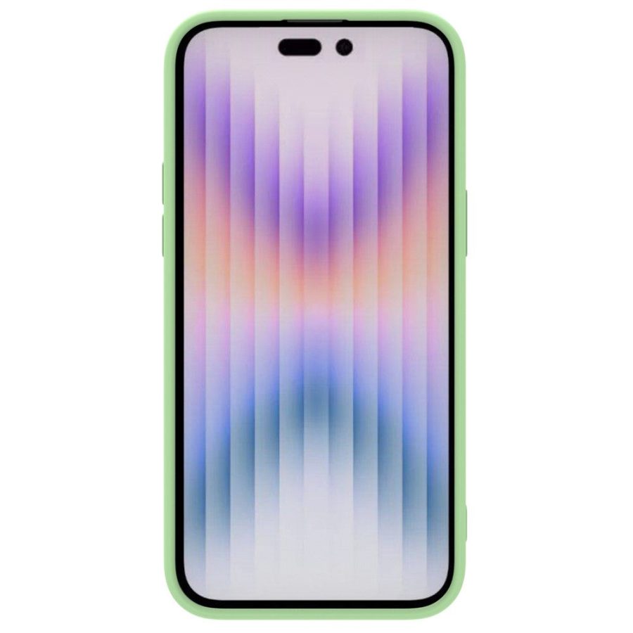 660110431A-2_bd1e5282-7c11-466b-b1cc-e775982a85ed NILLKIN For iPhone 14 Pro Max Magnetic Absorption Phone Cover PC - Silicone Slide Camera Protection Case Compatible with MagSafe