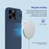 660110431A-4 NILLKIN For iPhone 14 Pro Max Magnetic Absorption Phone Cover PC - Silicone Slide Camera Protection Case Compatible with MagSafe