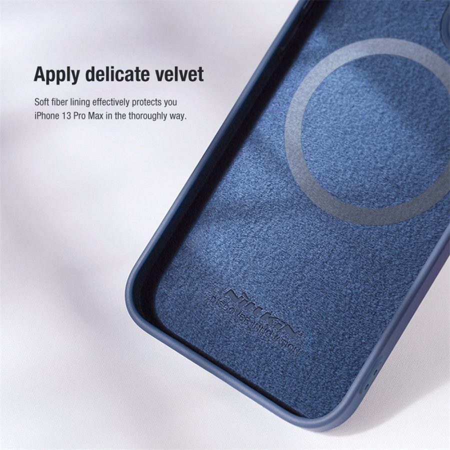 660110431A-6_0d7c258b-3df6-4725-b6bb-2c47361dc6c6 NILLKIN For iPhone 14 Pro Max Magnetic Absorption Phone Cover PC - Silicone Slide Camera Protection Case Compatible with MagSafe