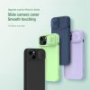 660110432A-11 NILLKIN For iPhone 14 / iPhone 13 Magnetic Phone Case PC - Silicone Slide Camera Protection Phone Cover Compatible with MagSafe