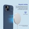 660110432A-4 NILLKIN For iPhone 14 / iPhone 13 Magnetic Phone Case PC - Silicone Slide Camera Protection Phone Cover Compatible with MagSafe