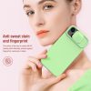 NILLKIN PC - Silicone Case for iPhone 14 Plus Slide Camera Protection Drop-proof Phone Cover