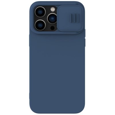 660110438C-1 NILLKIN For iPhone 14 Pro Max Hard PC Soft Silicone Hybrid Case Slide Camera Protection Phone Cover